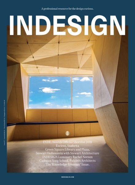 INDESIGN Magazine – Issue 77 – Smart Spaces 2019 Cover