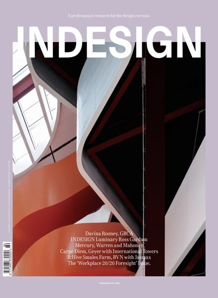 INDESIGN Magazine – Issue 80 – Workplace 2020 Cover