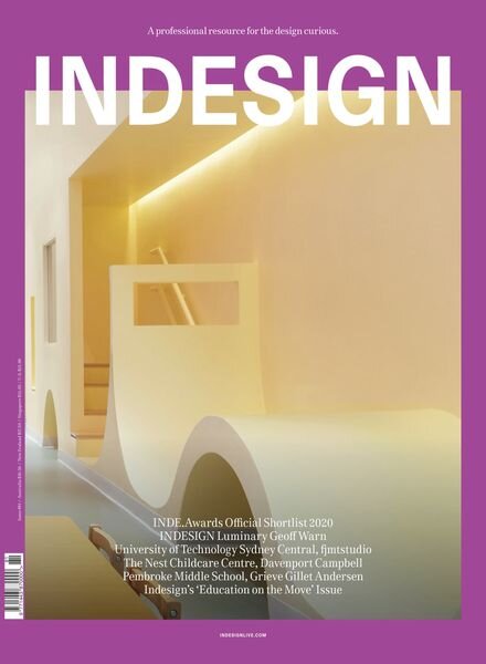 INDESIGN Magazine – Issue 81 – Education 2020 Cover