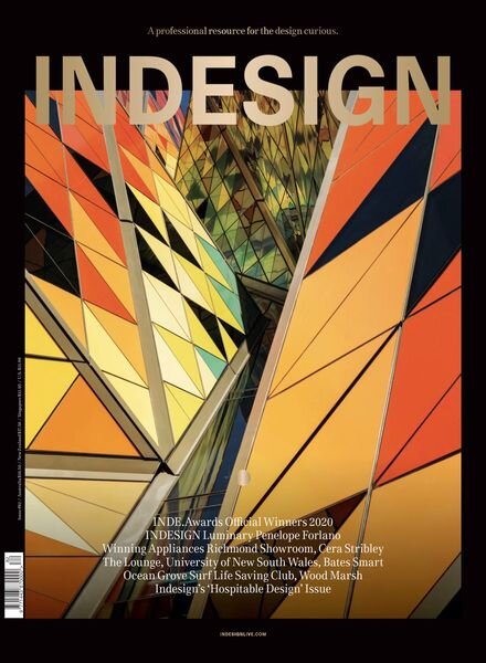 INDESIGN Magazine – Issue 82 – Hospitable Design 2020 Cover
