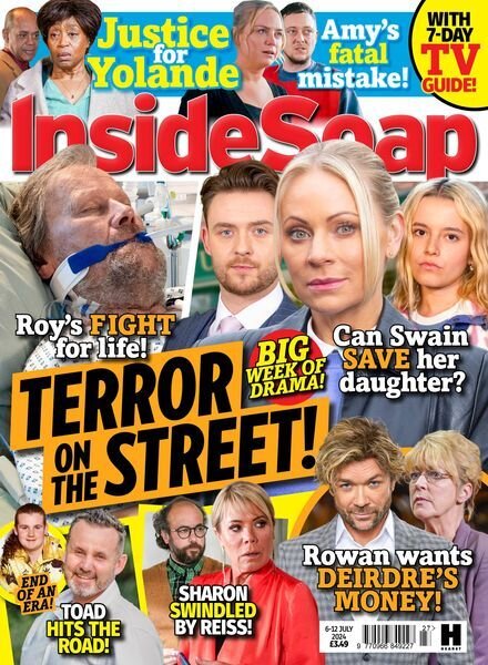 Inside Soap UK – Issue 27 – 6 July 2024 Cover