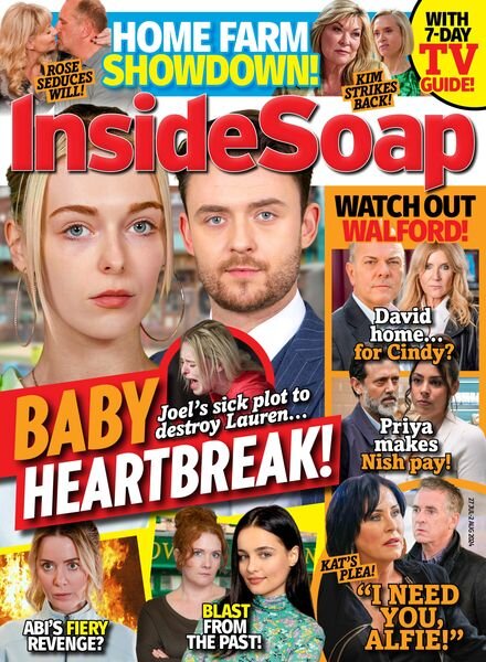 Inside Soap UK – Issue 30 – 27 July 2024 Cover
