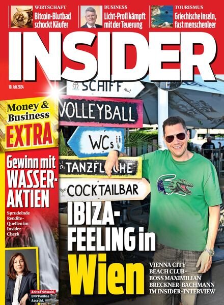 Insider Austria – 10 Juli 2024 Cover