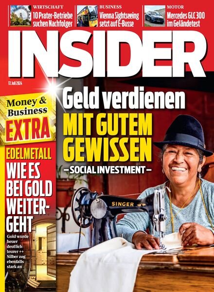 Insider Austria – 17 Juli 2024 Cover