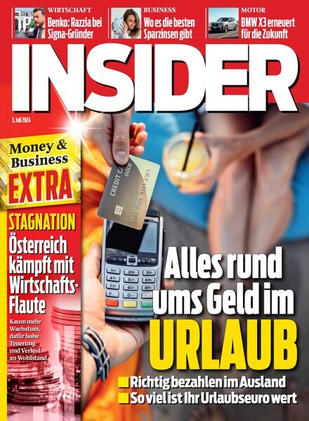 Insider Austria – 3 Juli 2024 Cover