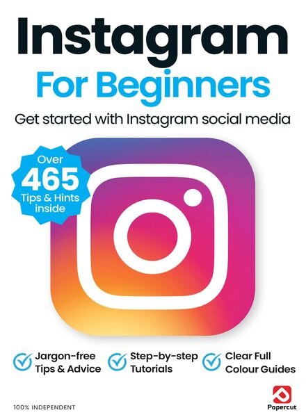 Instagram For Beginners – July 2024 Cover