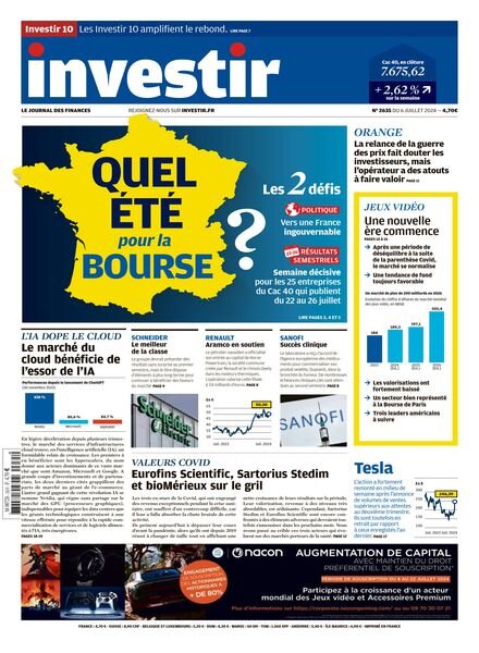 Investir – 6 Juillet 2024 Cover