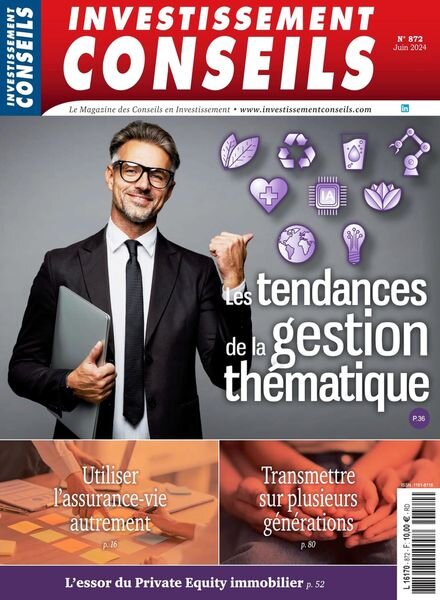 Investissement Conseils – Juin 2024 Cover