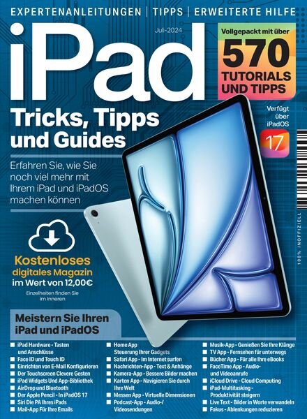 iPad Tricks Tipps und Guides – Juli 2024 Cover