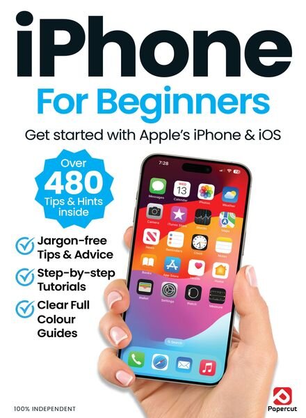 iPhone For Beginners – July 2024 Cover