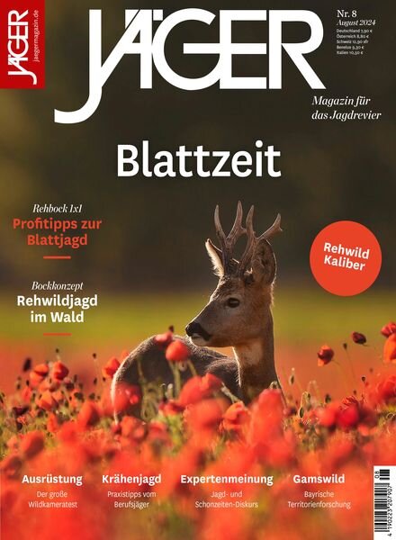 Jager – August 2024 Cover