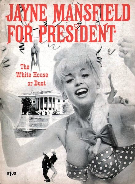 Jayne Mansfield For President 1964 Cover