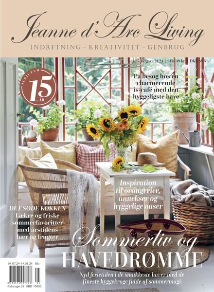 Jeanne d’Arc Living Dansk udgave – udgave 2024 Cover