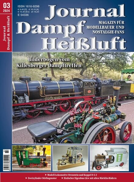 Journal Dampf & Heissluft – Juli 2024 Cover
