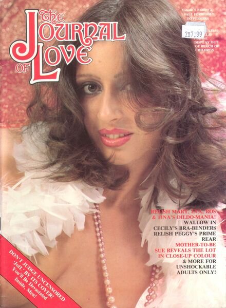 Journal Of Love – Volume 5 Number 2 1981 Cover