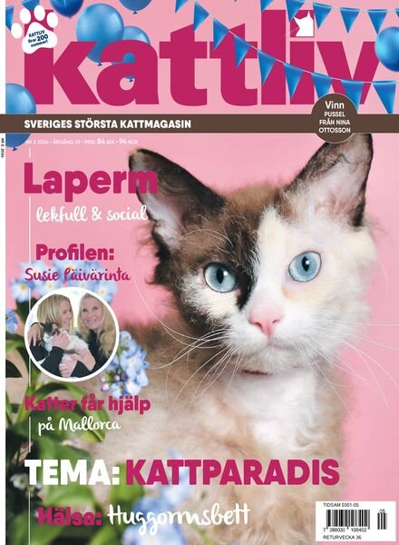 Kattliv – Juli 2024 Cover