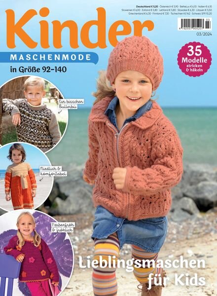 Kinder Maschenmode – Juli 2024 Cover