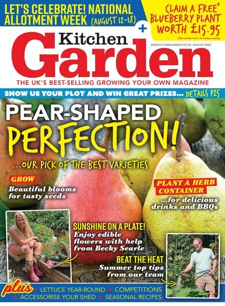 Kitchen Garden – Issue 324 – August 2024 Cover