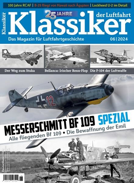 Klassiker der Luftfahrt – Juni 2024 Cover