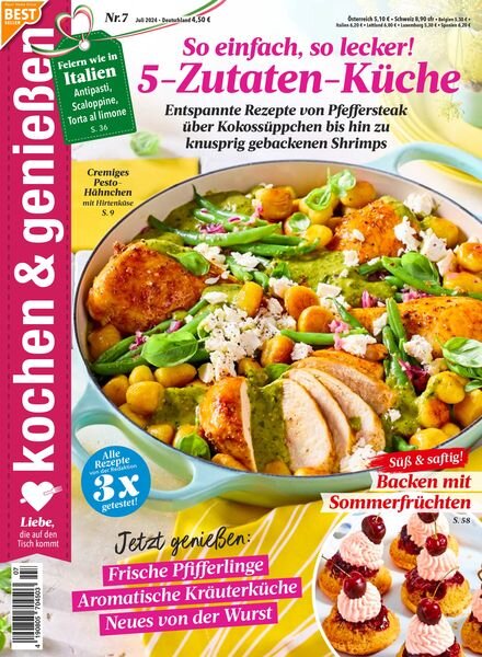 Kochen & Geniessen – Juni 2024 Cover