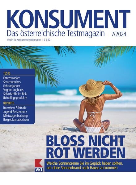 Konsument – Juli 2024 Cover