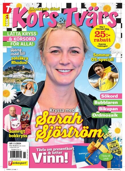 Kors & Tvars – Juli 2024 Cover