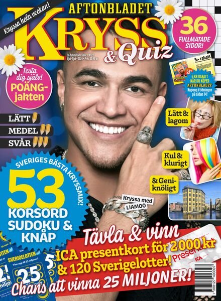 Kryss & Quiz – 1 Juli 2024 Cover