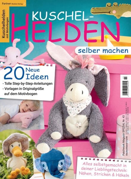 Kuschelhelden Selber Machen – Spezial Nr 43 2024 Cover