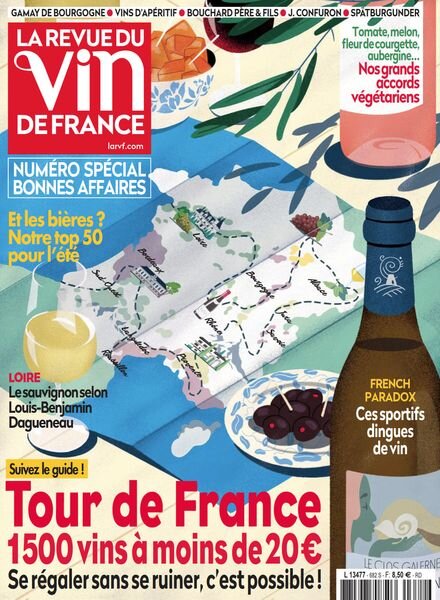 La Revue du Vin de France – Juillet-Aout 2024 Cover