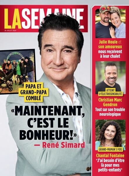 La Semaine – 26 Juillet 2024 Cover