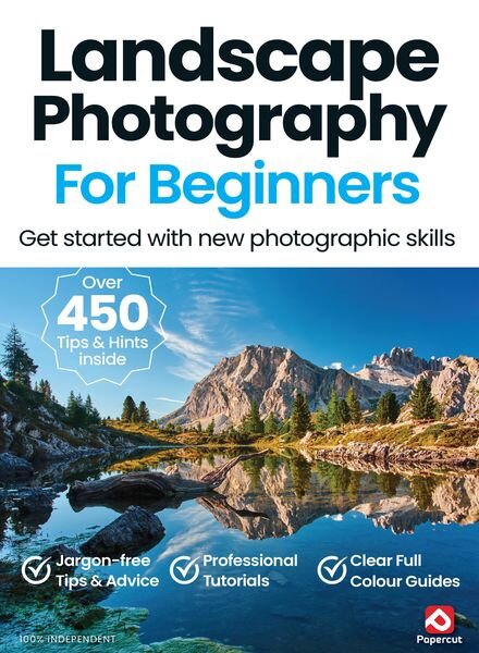 Landscape Photography For Beginners – July 2024 Cover