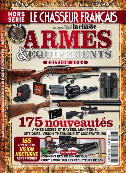 Le Chasseur Francais – Hors-Serie N 140 – 12 Juillet 2024 Cover
