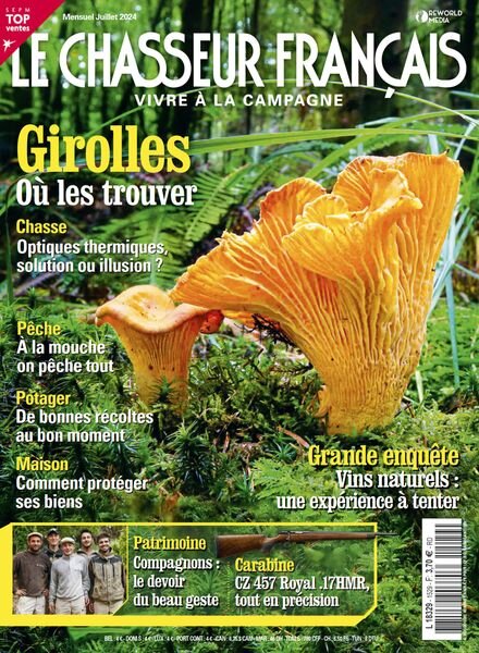 Le Chasseur Francais – Juillet 2024 Cover