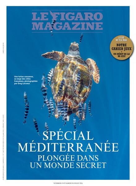 Le Figaro Magazine – 19 Juillet 2024 Cover