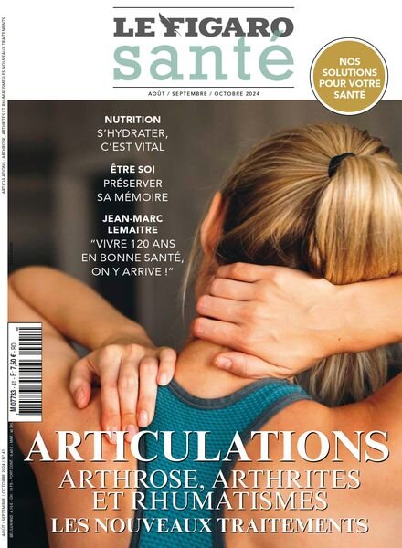 Le Figaro Sante – Aout-Octobre 2024 Cover