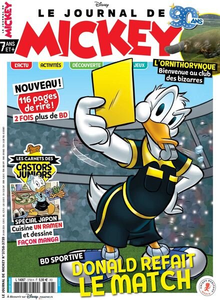 Le Journal de Mickey – 26 Juin 2024 Cover