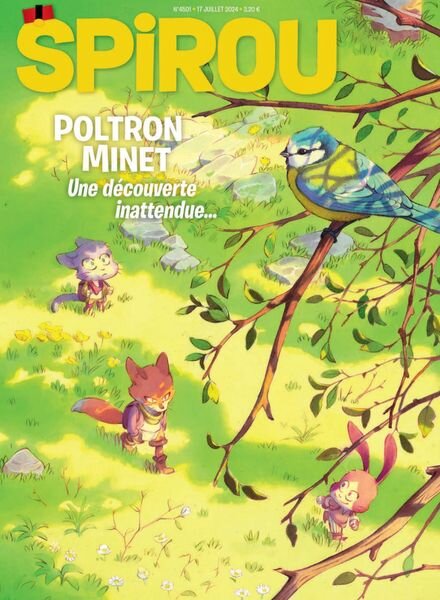 Le Journal de Spirou – 17 Juillet 2024 Cover