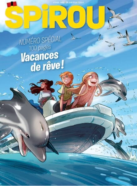 Le Journal de Spirou – 26 Juin 2024 Cover