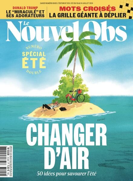 Le Nouvel Obs – 18 Juillet 2024 Cover
