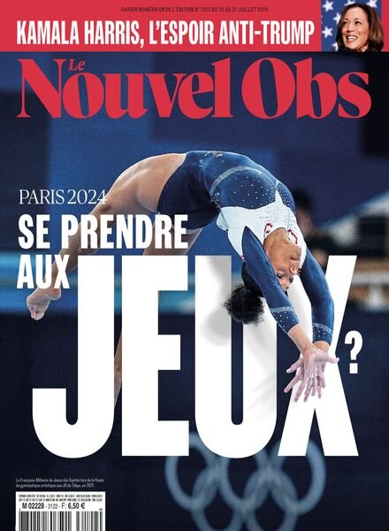 Le Nouvel Obs – 25 Juillet 2024 Cover