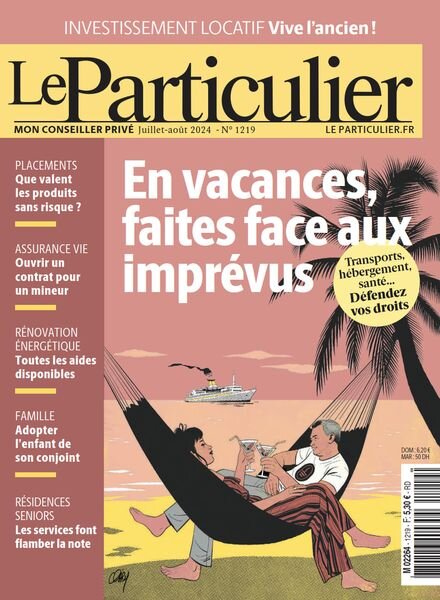 Le Particulier – Juillet-Aout 2024 Cover