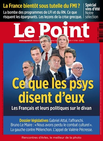Le Point – 27 Juin 2024 Cover