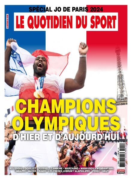 Le Quotidien du Sport – Juillet-Aout-Septembre 2024 Cover