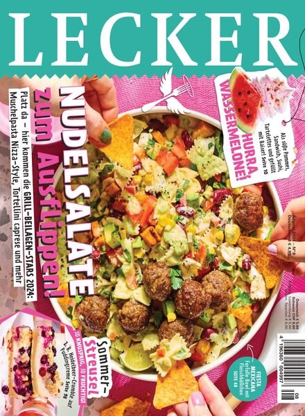 Lecker – Juli 2024 Cover