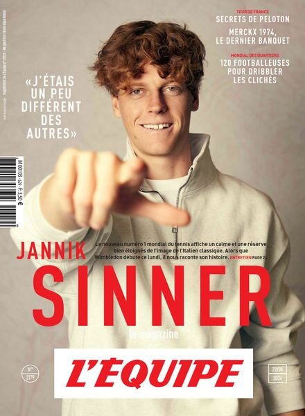 L’Equipe Magazine – 29 Juin 2024 Cover
