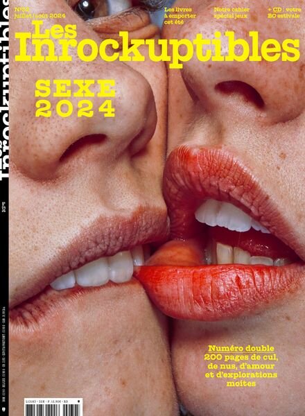 Les Inrockuptibles – Juillet-Aout 2024 Cover