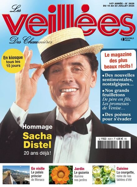 Les Veillees des chaumieres – 10 Juillet 2024 Cover