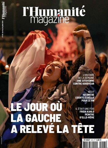 L’Humanite Magazine – 12 Juillet 2024 Cover