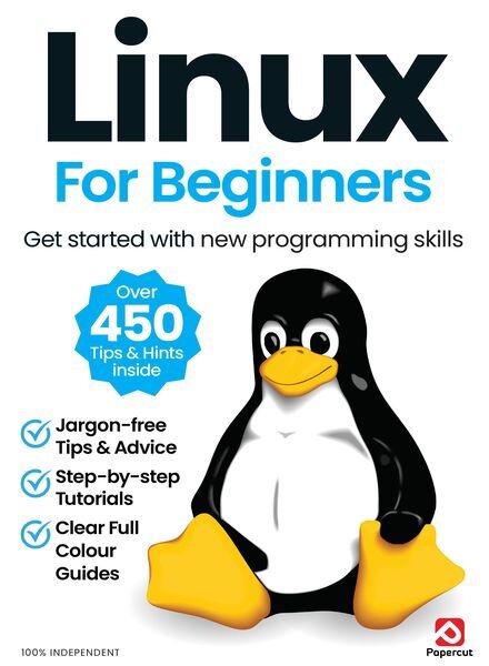 Linux For Beginners – July 2024 Cover