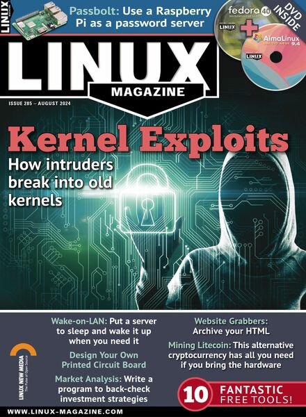 Linux Magazine USA – August 2024 Cover
